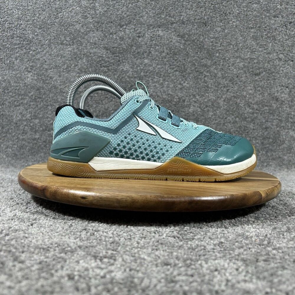 Altra HIIT XT 2 Women's Size 7.5 Teal Gym Training Weightlifting Shoes Used